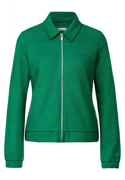 Street One Structured shirt jacket - green (15376)