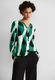 Street One Viscose blouse with print - green (35376)