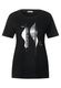 Street One T-Shirt mit Partprint - schwarz (30001)