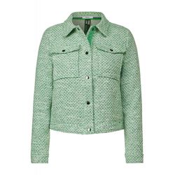 Cecil Bouclé jacket - green (35455)
