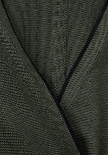 Cecil Offener Basic Cardigan - grün (25612)