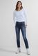 Cecil Turn-Up Slim Fit Jeans - bleu (10315)