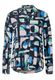 Cecil Viscose blouse with print - green/blue (35512)