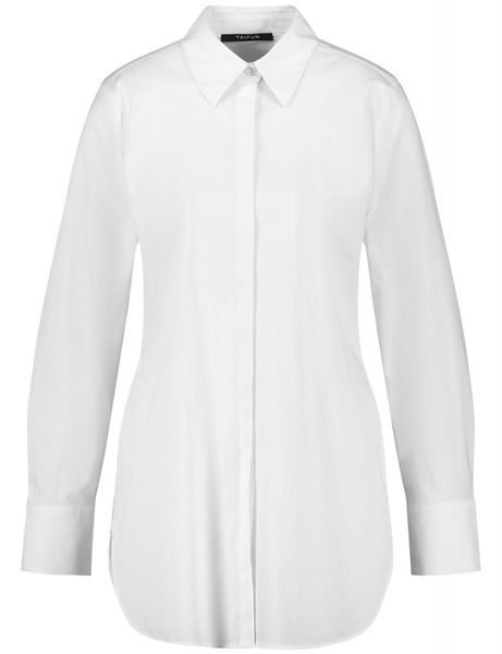 Taifun Fine cotton blouse - white (09700)