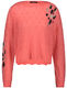 Taifun Sweater - pink/orange (03431)