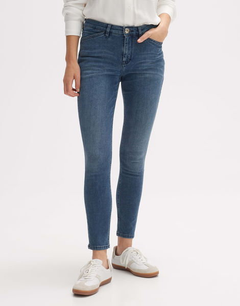 Opus Skinny Jeans - Elma classy - bleu (70128)