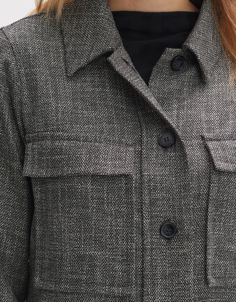 Opus Short blazer - Jemilio - gray (900)