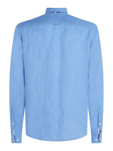 Tommy Hilfiger Regular fit: linen shirt - blue (C30)