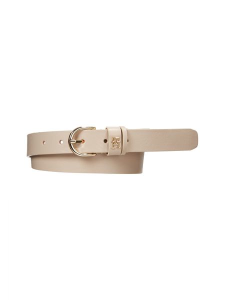 Tommy Hilfiger Essential leather belt - beige (AES)