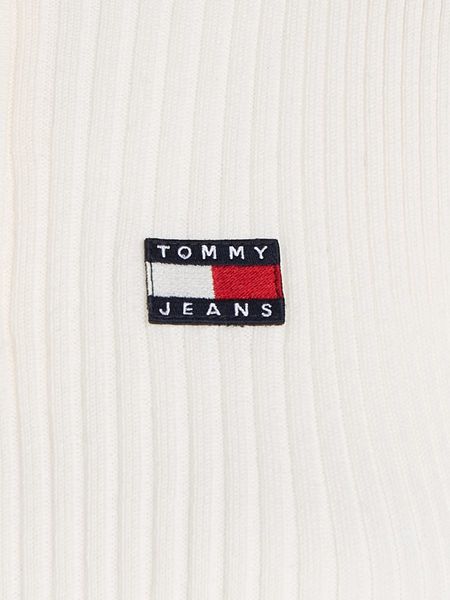 Tommy Jeans Ärmelloser Strickpullover - weiß (YBH)