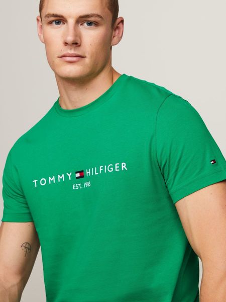 Tommy Hilfiger T-Shirt mit Logo - grün (L4B)