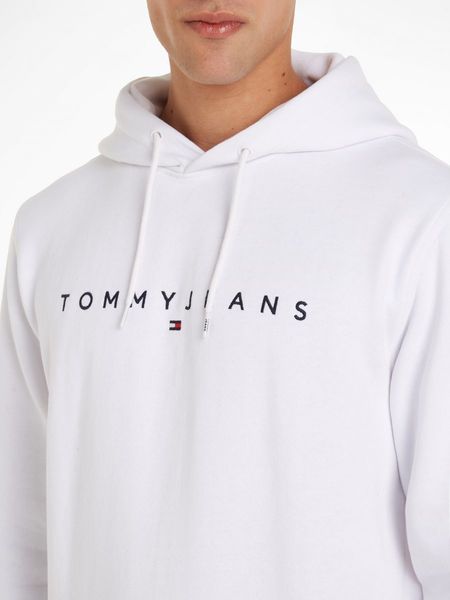 Tommy Jeans Hoodie - white (YBR)