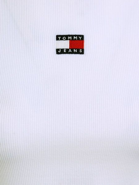 Tommy Jeans T-Shirt Slim Fit - blanc (YBR)