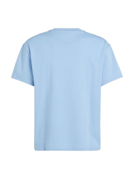 Tommy Jeans Classics logo T-shirt with round neckline - blue (C3S)