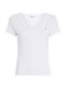 Tommy Jeans Slim T-Shirt - blanc (YBR)