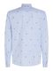 Tommy Hilfiger Chemise à rayures regular fit - bleu (0A5)