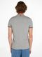 Tommy Hilfiger Slim Fit T-Shirt mit Kontrast-Bündchen - grau (P01)
