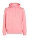 Tommy Jeans Fleece-Hoodie mit Flag-Patch - pink (TIC)