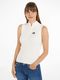 Tommy Jeans Pull en maille sans manches - blanc (YBH)