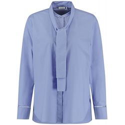 Gerry Weber Collection Elegant pussycat bow blouse  - blue (80932)