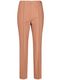 Gerry Weber Collection Pantalon avec confort en stretch et piqûres longitudinales - brun (70243)