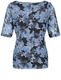 Gerry Weber Collection T-Shirt mit Blumenmuster - blau (08088)