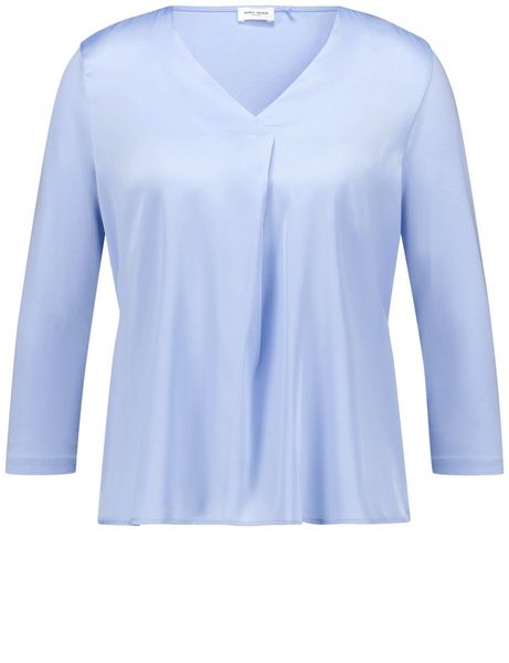 Gerry Weber Edition Shirt mit 3/4 Ärmeln - blau (80933)