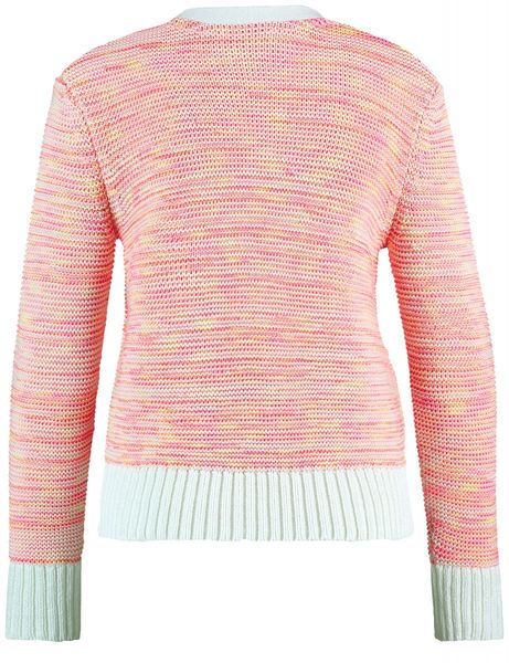 Gerry Weber Edition Textured knit cardigan - pink (03090)