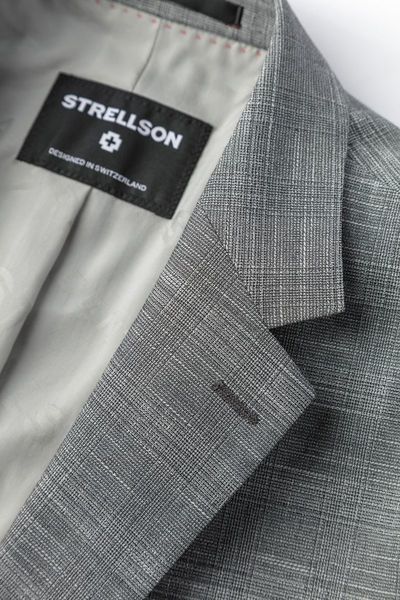 Strellson Slim Fit: Veston - Arndt - gris (031)