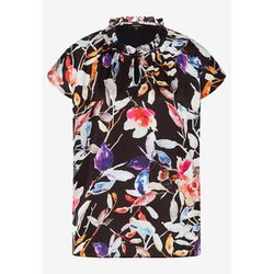 More & More Patch-Shirt with Print - black (4790)