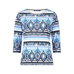 Betty Barclay Printed top - blue (8883)