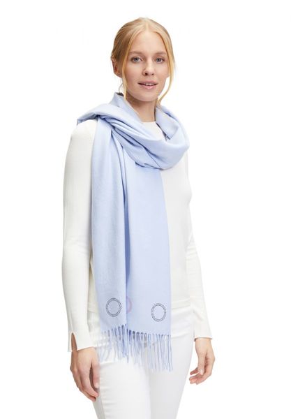 Betty Barclay Fringed scarf - blue (8399)