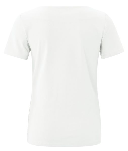 Yaya T-Shirt mit U-Boot-Ausschnitt - weiß (14202)