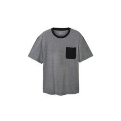 Tom Tailor Denim Striped t-shirt - black (34991)