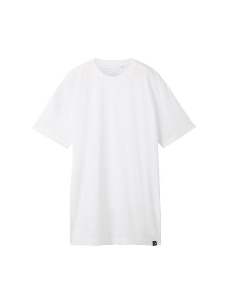 Tom Tailor Denim T-Shirt basique - blanc (20000)