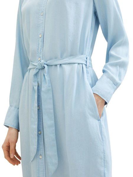 Tom Tailor Kleid mit TENCEL(TM) Lyocell - blau (10112)