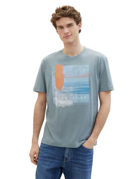 Tom Tailor T-Shirt mit Print - grün (27475)