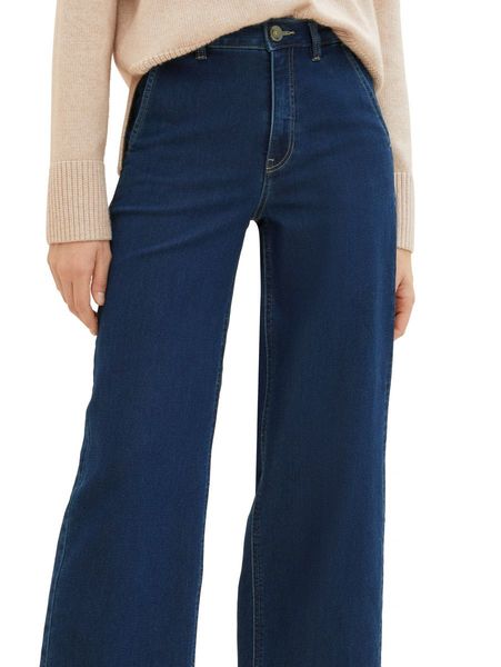 Tom Tailor Cropped Culotte - blue (10153)