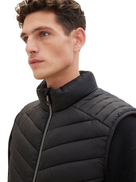 Tom Tailor Lightweight vest - black (29999)