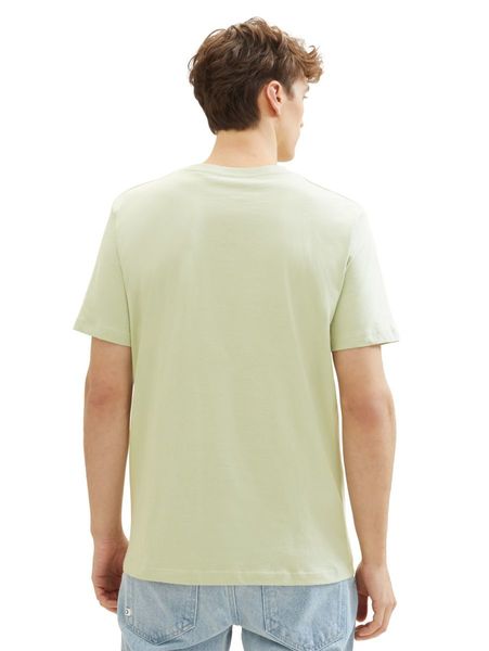 Tom Tailor Denim T-Shirt mit Fotoprint  - grün (32246)
