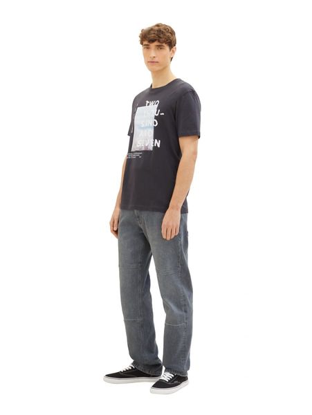 Tom Tailor Denim T-shirt en coton bio - gris (29476)