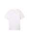 Tom Tailor Basic T-shirt in a melange look - white (20000)