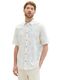Tom Tailor Short-sleeved printed shirt - white (35093)