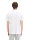 Tom Tailor Poloshirt mit Allover-Print - weiß (34624)
