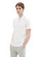 Tom Tailor Poloshirt mit Allover-Print - weiß (34624)