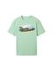 Tom Tailor T-shirt with print - green (23383)