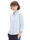 Tom Tailor Striped blouse with Tencel - blue (34795)