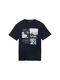 Tom Tailor T-shirt with print - blue (10668)