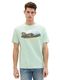 Tom Tailor T-shirt avec imprimé - vert (23383)