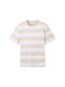 Tom Tailor Denim T-shirt à rayures - blanc (34972)